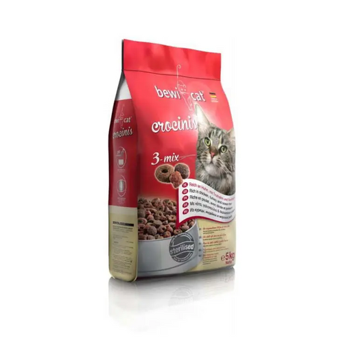 Bewi Cat Crocinis With chicken, turkey & ocean fish (1Kg / 5Kg / 10Kg)